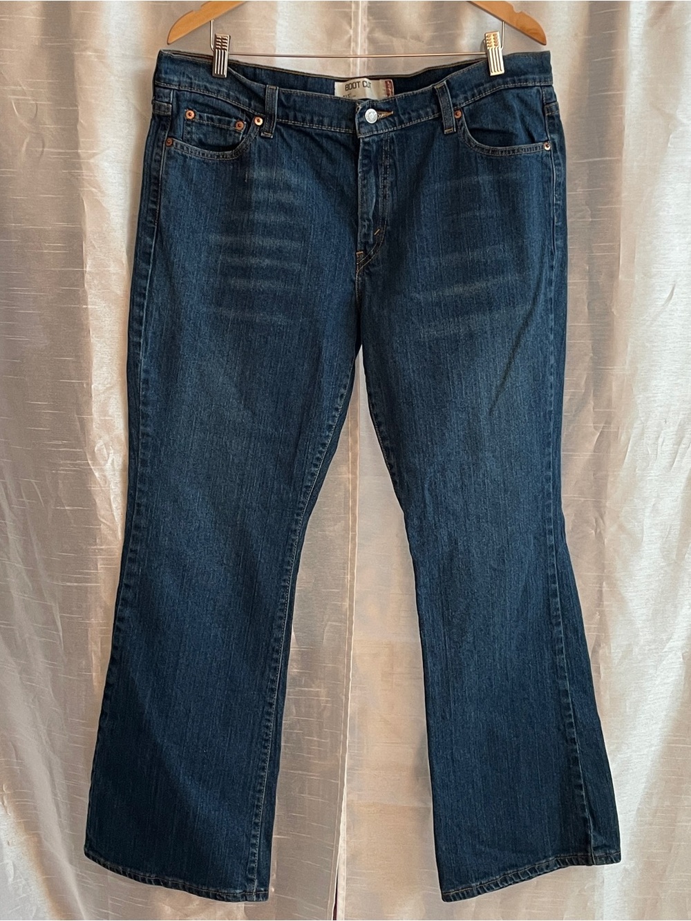 Levi's Women's 515 Jeans Womens 16M Dark Wash Bootcut Mid Rise Denim Western